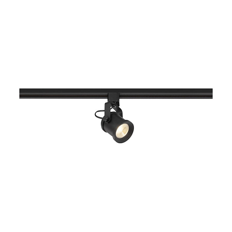 Nuvo Lighting Forged 12W LED Track Head | Modern Black Finish | Living Room & Retail Accent Light | 1020 Lumens 3000K 90 CRI Dimmable | Model TH489