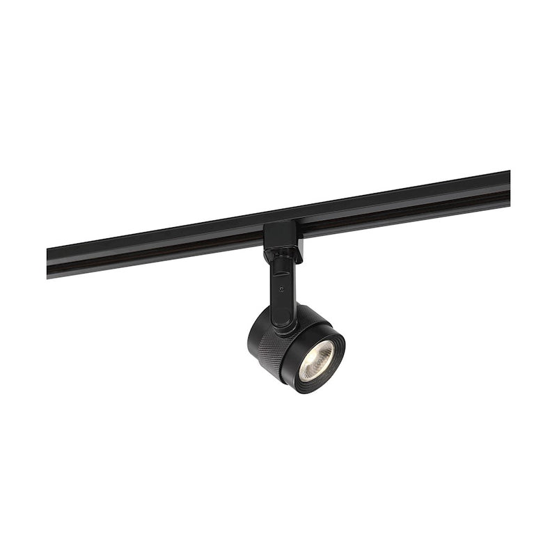 Nuvo Lighting Piston 12W LED Track Head | Modern Black | Living Room & Retail Accent | 1020 Lumens 3000K 90 CRI Dimmable | Model TH495