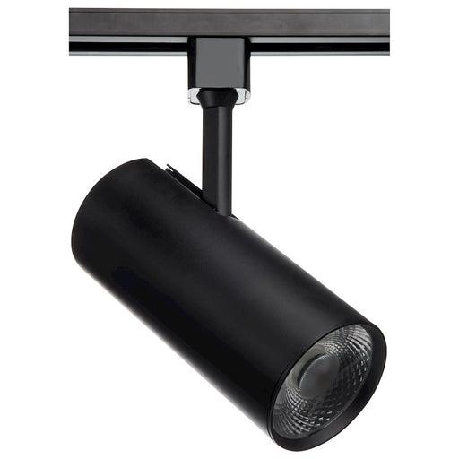 Nuvo Satco Pro Series 30W LED Track Head | Transitional Black Cylinder | Commercial Retail & Hospitality Accent | 2000 Lumens 3000K 90 CRI | Model TH624