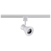 Nuvo Lighting TH642 12W LED Track Head | Contemporary Matte White Aluminum and Steel | Kitchen & Gallery Accent | 1020 Lumens, 3000K, 90 | Model TH642