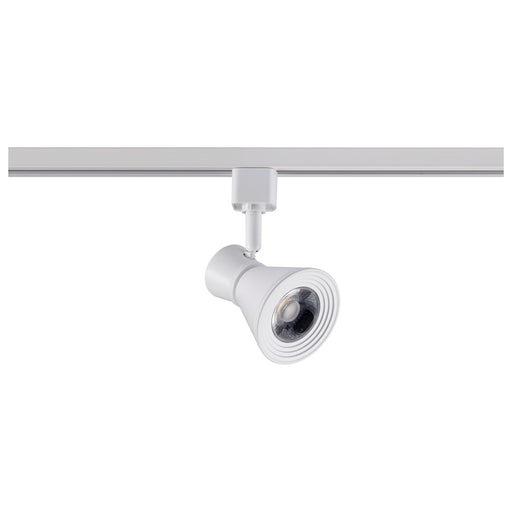 Nuvo Lighting TH642 12W LED Track Head | Contemporary Matte White Aluminum and Steel | Kitchen & Gallery Accent | 1020 Lumens, 3000K, 90 | Model TH642