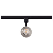 Nuvo Lighting Cinch 12W LED Track Head 3000K | Contemporary Matte Black and Brushed Nickel Aluminum | Kitchen Island & Task Lighting | 1020 | Model TH644