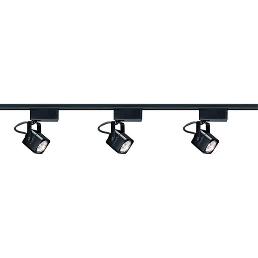 Nuvo Lighting TK311 3-Light Track Kit | Transitional Black Low Voltage | Kitchen & Living Room Accent | 4.25 x 7.25 in | Model TK311