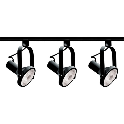 Nuvo Lighting TK317 36in 3-Light Track Kit | Transitional Black | Living Room & Kitchen Accent | 1.5 x 36 in | Model TK317
