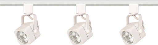Nuvo Lighting TK345 24in 3-Light Track Kit | Transitional White | Living Room & Office | 24 x 1.5 x 1 in | Model TK345