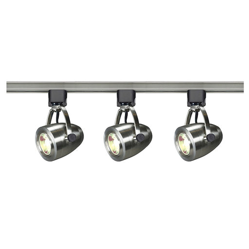 Nuvo Lighting 48in 12W LED Track Kit | Contemporary Brushed Nickel | Kitchen & Living Room | 3000K 2460 Lumens 90 CRI Dimmable | Model TK417
