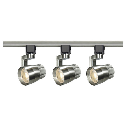 Nuvo Lighting TK427 48in 3-Light LED Track Kit | Contemporary Brushed Nickel | Living Room & Kitchen Track Lighting | 48 x 2.5 x 3 in | Model TK427