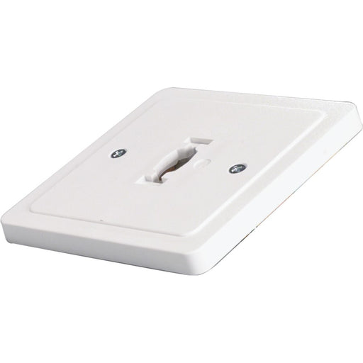 Nuvo Lighting Monopoint Adapter | Transitional White Track Light Accessory | Dry Location Indoor Use | 5 x 0.5 in | Model TP142