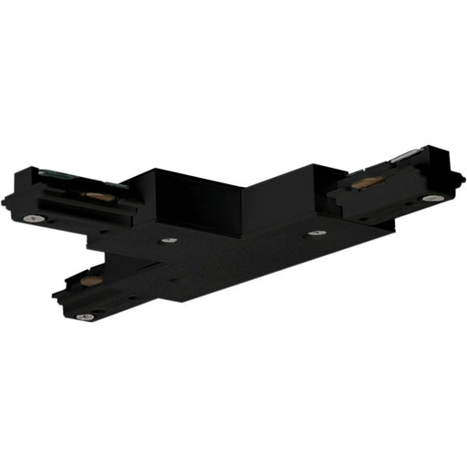 Nuvo Lighting T Connector Black | Transitional Track Light Accessory | Dry Location Connector | 1.25 x 0.5 in | Model TP149