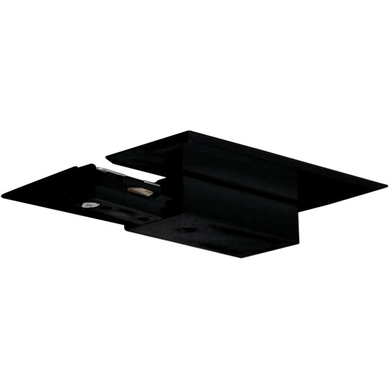 Nuvo Lighting Live End & Canopy | Transitional Black | Track Lighting Hardware for Dry Locations | 4 x 3 in | Model TP153