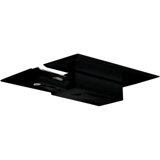 Nuvo Lighting Live End & Canopy | Transitional Black | Track Lighting Hardware for Dry Locations | 4 x 3 in | Model TP153
