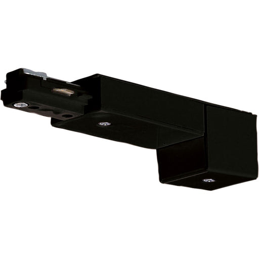 Nuvo Lighting Conduit Live End | Transitional Black Track Hardware | Kitchen & Living Room Track Lighting | 72in Extension, Dry Location | Model TP170