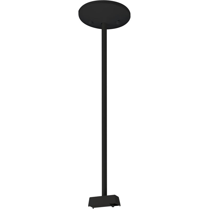 Nuvo Lighting TP179 24in Track Light Extension | Transitional Black Metal | Dry-Rated Hallway & Kitchen Accent | 24 x 1.5 x 1.5 in | Model TP179