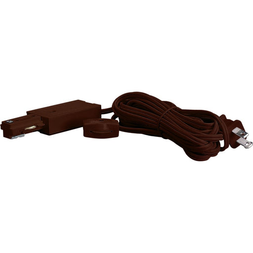 Nuvo Lighting Live End Cord Kit Brown | Transitional Track Lighting Accessory | Dry Location Indoor Use | 0.65 x 1.5 in | Model TP201