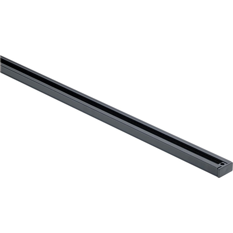 Nuvo Lighting Track Lighting 48in 1-Light Track Light | Black Transitional | Kitchen & Hallway Accent | 48 x 1.31 x 0.62 in | Model TR121