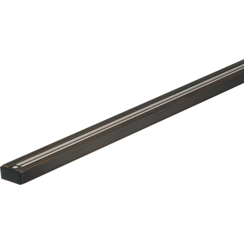 Nuvo Lighting Track Lighting 24in 1-Light Track Light | Transitional Russet Bronze | Dry Location Accent | 24 x 1.31 x 0.62 in | Model TR131