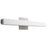 Oxygen Lighting Adelphi 14W 1 Light Sconce, Satin Nickel/White