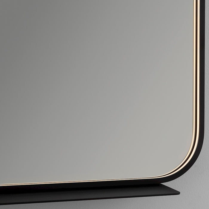 Oxygen Lighting Avior 1 Light 24X36 LED Mirror, Black