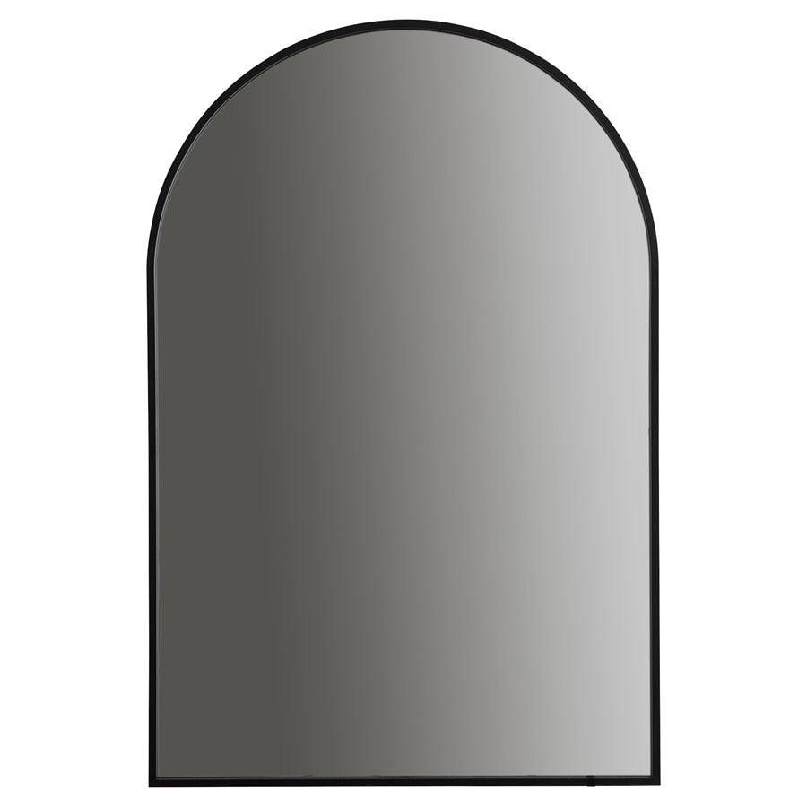 Oxygen Lighting Avior 24X36 Arch LED Mirror, Black - 3-0105-15