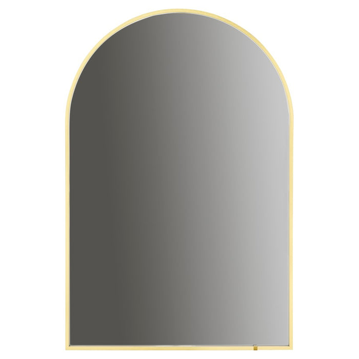 Oxygen Lighting Avior 24X36 Arch LED Mirror, Brushed Brass - 3-0105-55