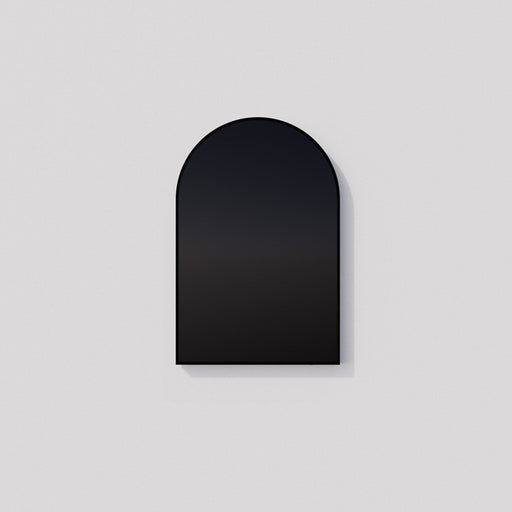 Oxygen Lighting Avior 32X40 Arch LED Mirror, Black