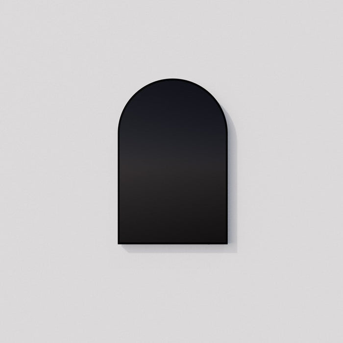 Oxygen Lighting Avior 32X40 Arch LED Mirror, Black