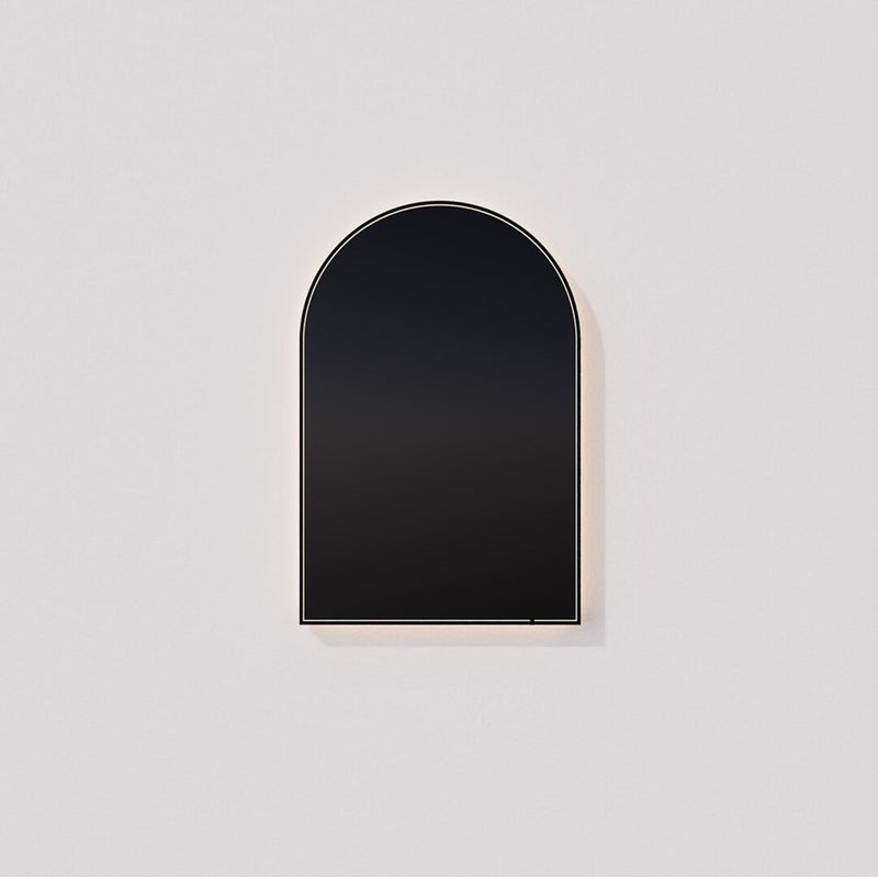Oxygen Lighting Avior 32X40 Arch LED Mirror, Brushed Brass - 3-0106-55