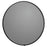 Oxygen Lighting Avior Round 1 Light 30" LED Mirror, Black - 3-0201-15