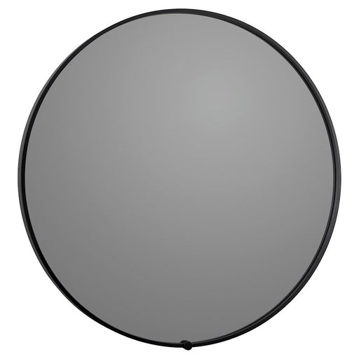 Oxygen Lighting Avior Round 1 Light 30" LED Mirror, Black - 3-0201-15