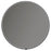 Oxygen Lighting Avior Round 1 Light 30" LED Mirror, Black