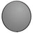 Oxygen Lighting Avior Round 1 Light 36" LED Mirror, Black - 3-0202-15