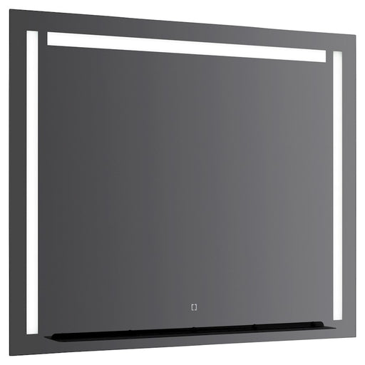 Oxygen Lighting Skylight 48X48 LED Mirror, Black