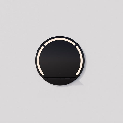 Oxygen Lighting Skylight 36"D LED Mirror, Black - 3-0307-15