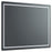 Oxygen Lighting Compact 36X36 LED Mirror, Black