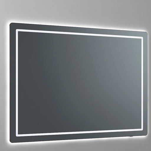 Oxygen Lighting Compact 48X36 LED Mirror, Black