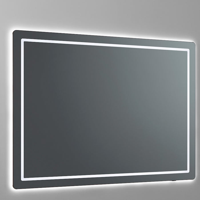 Oxygen Lighting Compact 48X36 LED Mirror, Black