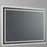 Oxygen Lighting Compact 48X36 LED Mirror, Black