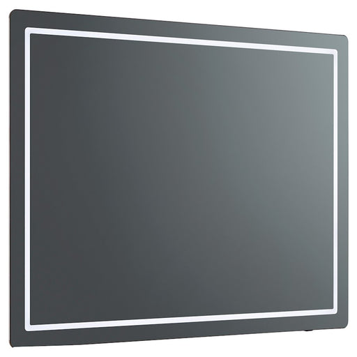 Oxygen Lighting Compact 48X48 LED Mirror, Black