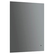 Oxygen Lighting Track 24x36 LED Mirror, Black - 3-0502-15