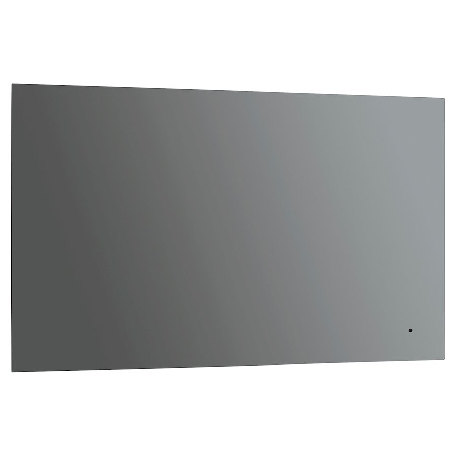 Oxygen Lighting Track 36x24 LED Mirror, Black - 3-0503-15