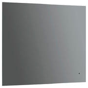 Oxygen Lighting Track 36x36 LED Mirror, Black - 3-0504-15