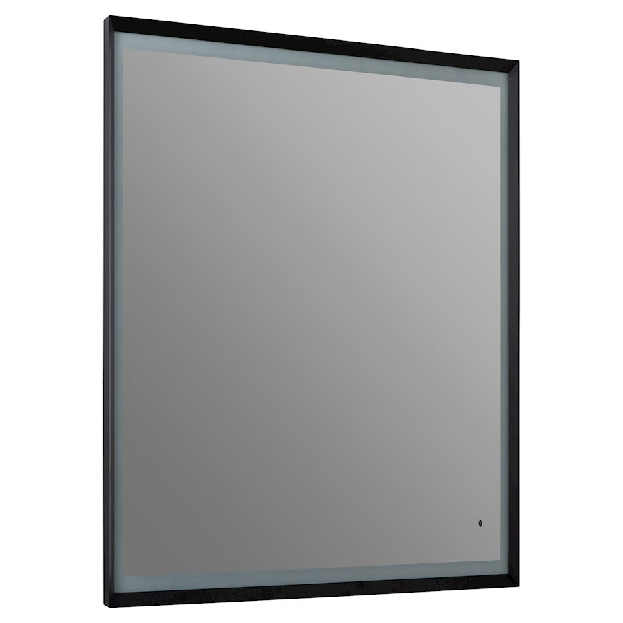 Oxygen Lighting Dusk 18x24 LED Mirror, Black - 3-0801-15