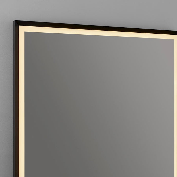 Oxygen Lighting Dusk 18X24 LED Mirror, Black