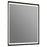 Oxygen Lighting Dusk 24X36 LED Mirror, Black