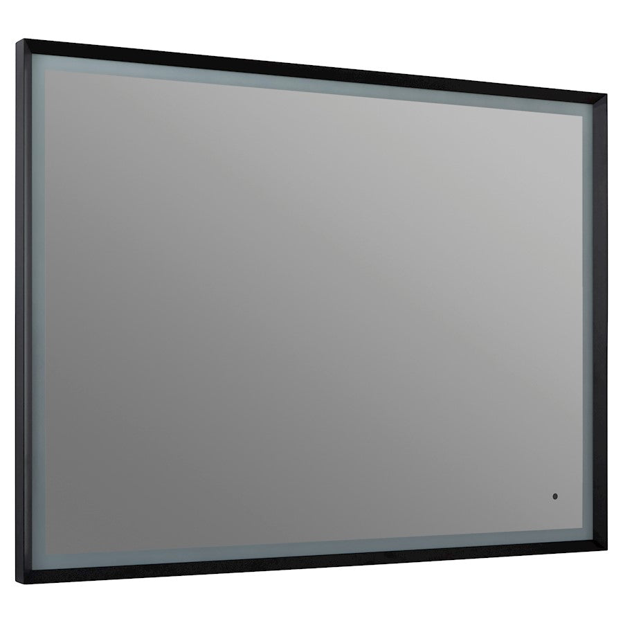 Oxygen Lighting Dusk 48x36 LED Mirror, Black - 3-0804-15