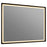 Oxygen Lighting Dusk 48X36 LED Mirror, Black