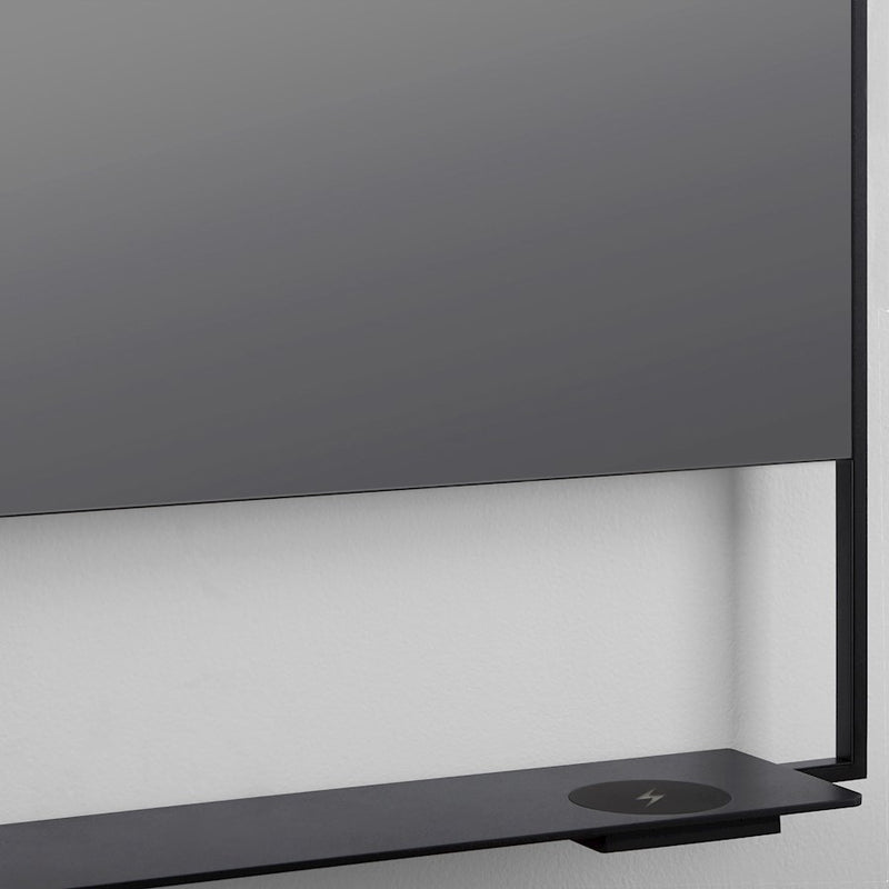 Oxygen Lighting Castore 24X32 LED Mirror, Black