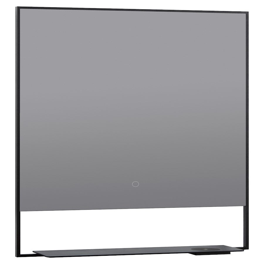 Oxygen Lighting Castore 32x32 LED Mirror, Black - 3-0903-15