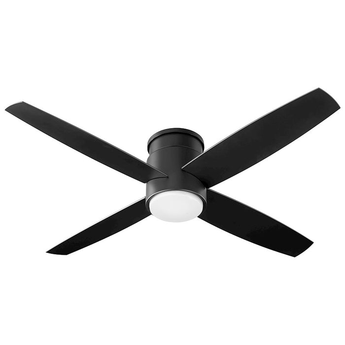 Oxygen Lighting Oslo Hugger Light Indoor Outdoor Fan, Noir