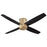 Oxygen Lighting Oslo 10.25" Ceiling Fan, Aged Brass
